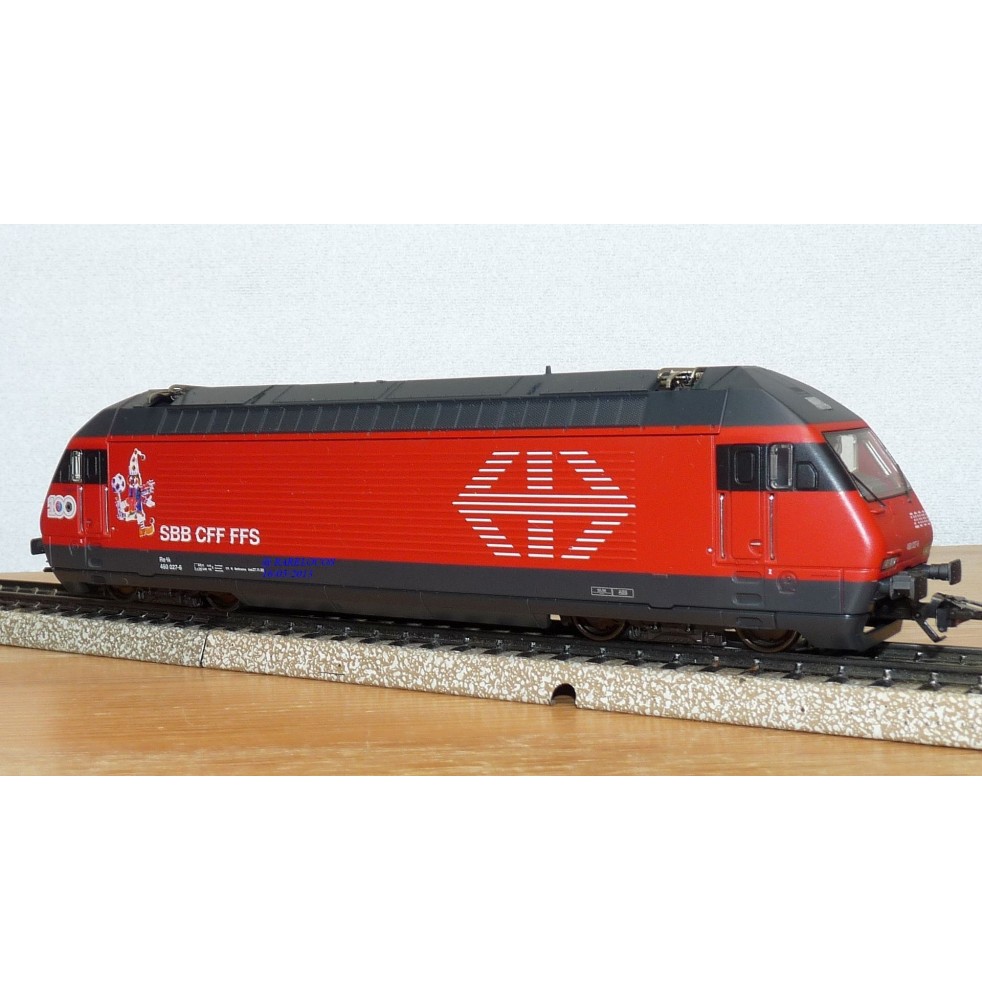 Märklin 83460, motrice Bo Bo série 460 ( Re 4/4 VI ) " Joggeli " SBB BO