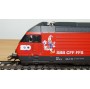 Märklin 83460, motrice Bo Bo série 460 ( Re 4/4 VI ) " Joggeli " SBB BO