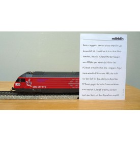 Märklin 83460, motrice Bo Bo série 460 ( Re 4/4 VI ) " Joggeli " SBB BO