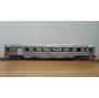 JOUEF  5593, voiture grandes lignes inox mixte 1 Cl./ fourgon type AGD  SNCF neuf BO