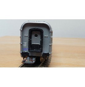JOUEF  5593, voiture grandes lignes inox mixte 1 Cl./ fourgon type AGD  SNCF neuf BO
