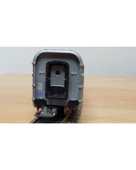 JOUEF  5593, voiture grandes lignes inox mixte 1 Cl./ fourgon type AGD  SNCF neuf BO