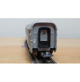 JOUEF  5593, voiture grandes lignes inox mixte 1 Cl./ fourgon type AGD  SNCF neuf BO