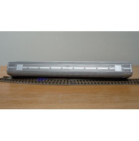 JOUEF  5593, voiture grandes lignes inox mixte 1 Cl./ fourgon type AGD  SNCF neuf BO