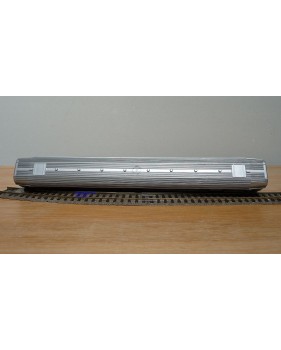 JOUEF  5593, voiture grandes lignes inox mixte 1 Cl./ fourgon type AGD  SNCF neuf BO