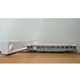 JOUEF  5593, voiture grandes lignes inox mixte 1 Cl./ fourgon type AGD  SNCF neuf BO