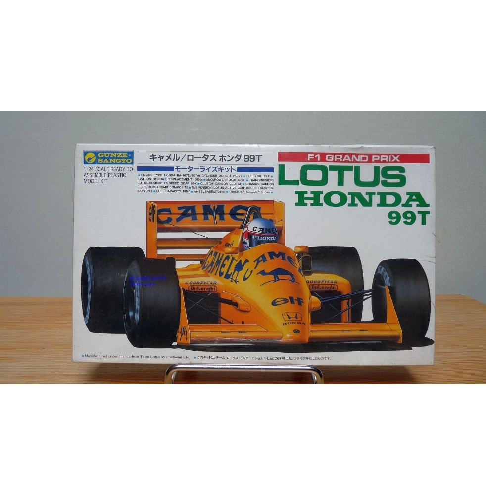 GUNZE SANGYO G- 474, LOTUS HONDA 99T F1   BO