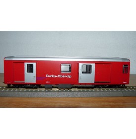 Voiture métallique à portes centrales AB 1157 Rhb BO