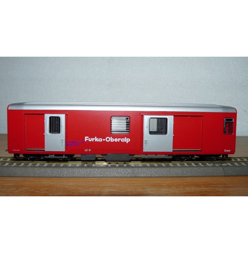 BEMO 3269 201, fourgon à bagages type D N° 4341 FO BO