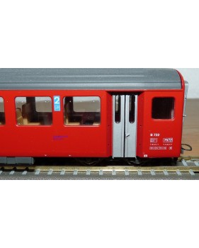 BEMO 3271 422, voiture unifiée 3 ème série de 2 Kl.   type B  N° 722 SBB CFF FFS Brünig Bahn   BO