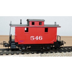 Märklin   4578, fourgon de queue ( caboose ) américain N° 546  BO 