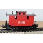 Märklin   4578, fourgon de queue ( caboose ) américain N° 546  BO 
