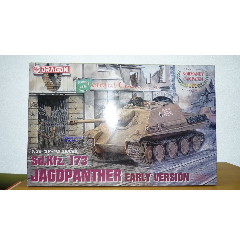DRAGON 6245 Char allemand Sdkfz 173 JAGDPANTHER Neuf BO 1/35