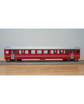 Voiture métallique à portes centrales AB 1157 Rhb BO