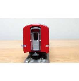 Voiture métallique à portes centrales AB 1157 Rhb BO
