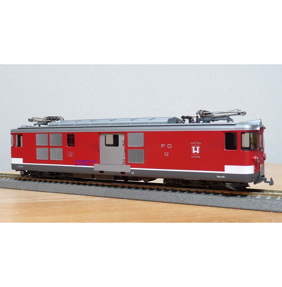 BEMO  1263 212, Automotrice / fourgon à crémaillère Deh 4/4 FO/BVZ N° 52 TUJETSCH SEDRUN   BO