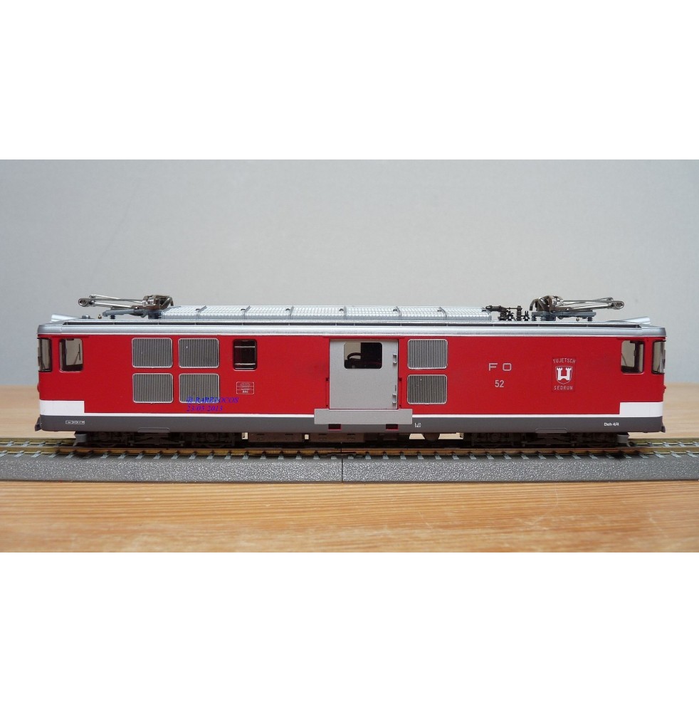BEMO 1254 114 - RhB Ge 6/6 II 704 Davos Elektrolokomotive, grün - w, 296,90