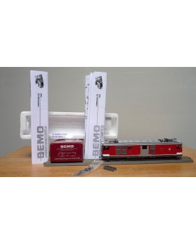 BEMO  1263 212, Automotrice / fourgon à crémaillère Deh 4/4 FO/BVZ N° 52 TUJETSCH SEDRUN   BO