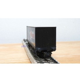 Märklin métal 4617 Wagon surbaissé EVS DB BO