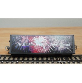 Märklin métal 4617 Wagon surbaissé EVS DB BO