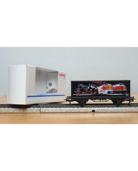 Märklin métal 4617 Wagon surbaissé EVS DB BO