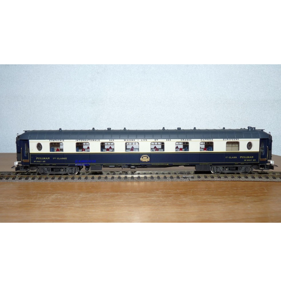 RIVAROSSI  véro 2503,  voiture Pullman WP Flëche d'or CIWL N° 4127 E   BO