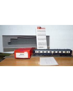 RIVAROSSI  véro 2503,  voiture Pullman WP Flëche d'or CIWL N° 4127 E   BO