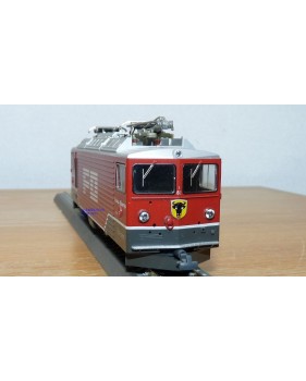 BEMO  1260 202, motrice Bo Bo  type Ge 4/4 III Tunnellok N°: 82  FO BO