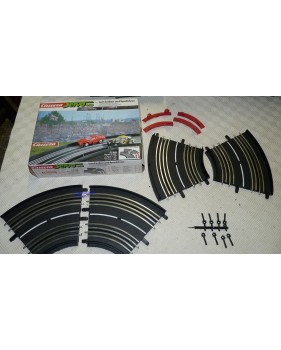 CARRERA Servo 140 77501 éléments courbes à 45 ° Neuf BO