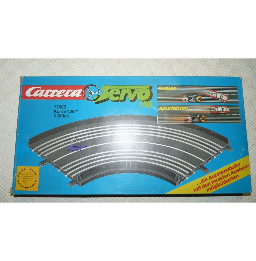 Circuit Courbe 45° Pour Slot Carrera Servo 160 / 4 Rails - Neuf En Boîte