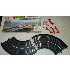 CARRERA Servo 140 77505 éléments courbes à 90 ° Neuf BO
