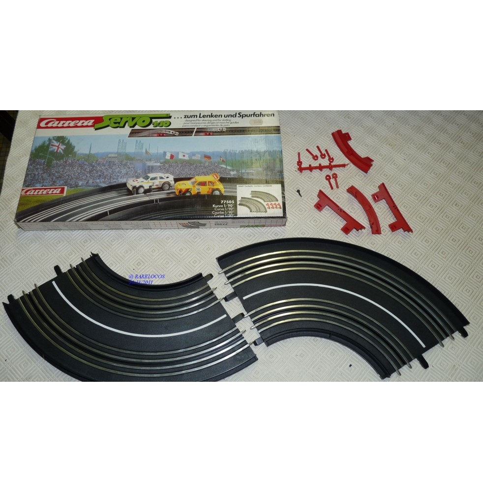 CARRERA Servo 140 77500 éléments de raccordement Neuf BO