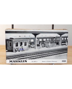 Märklin métal 404 Ga / 0201, coffret de 10 personnages voyageurs et personnel de quai Neuf BO