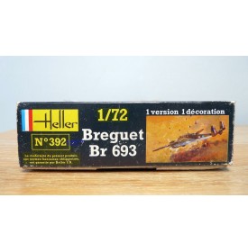 HELLER  392, bombardier Bréguet Br 693 Neuf  BO 1/72