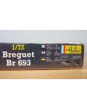 HELLER  392, bombardier Bréguet Br 693 Neuf  BO 1/72
