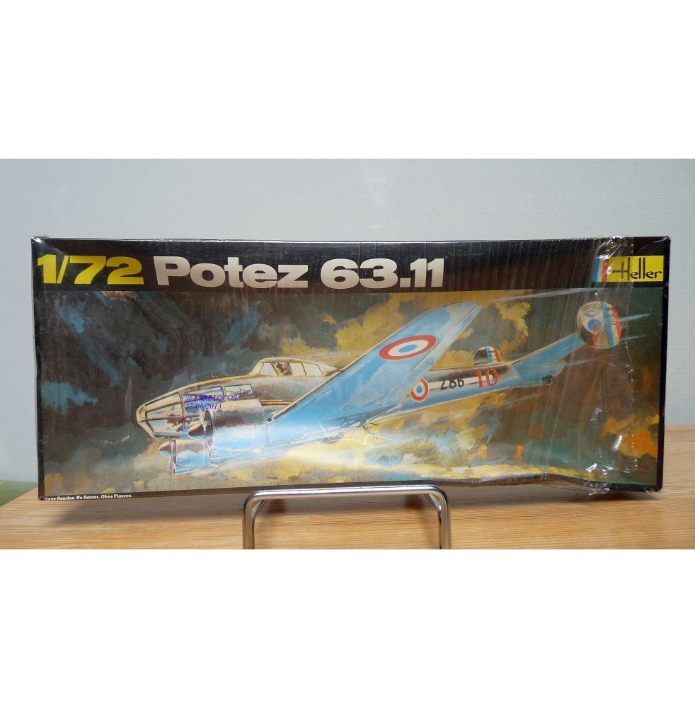 HELLER  396, chasseur de nuit POTEZ 631  Neuf  BO 1/72