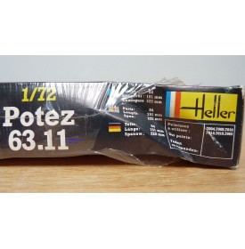 HELLER  396, chasseur de nuit POTEZ 631  Neuf  BO 1/72