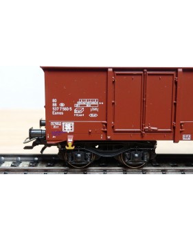 Märklin  47198, coffret 2 wagons tombereau Eanos SNCB BO 