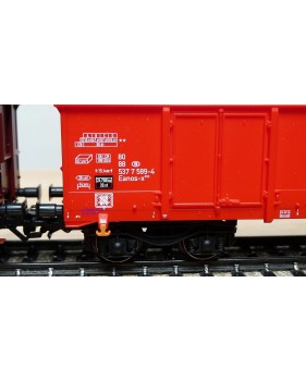 Märklin  47198, coffret 2 wagons tombereau Eanos SNCB BO 