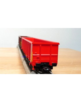 Märklin  47198, coffret 2 wagons tombereau Eanos SNCB BO 