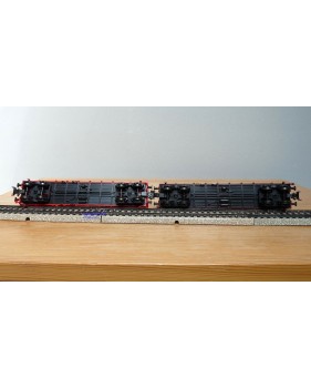 Märklin  47198, coffret 2 wagons tombereau Eanos SNCB BO 