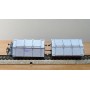 Märklin 48944 wagons plats type Bt 10 conteneurs à bière Königsbacher DB BO