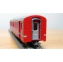Voiture métallique à portes centrales AB 1157 Rhb BO