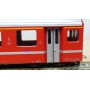 Voiture métallique à portes centrales AB 1157 Rhb BO
