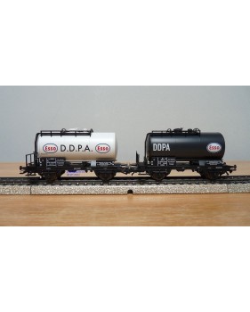 Märklin  48546, coffret 2 wagons citernes D.D.P.A. ESSO  DSB  neuf  BO 
