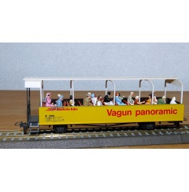 Voiture métallique à portes centrales AB 1157 Rhb BO