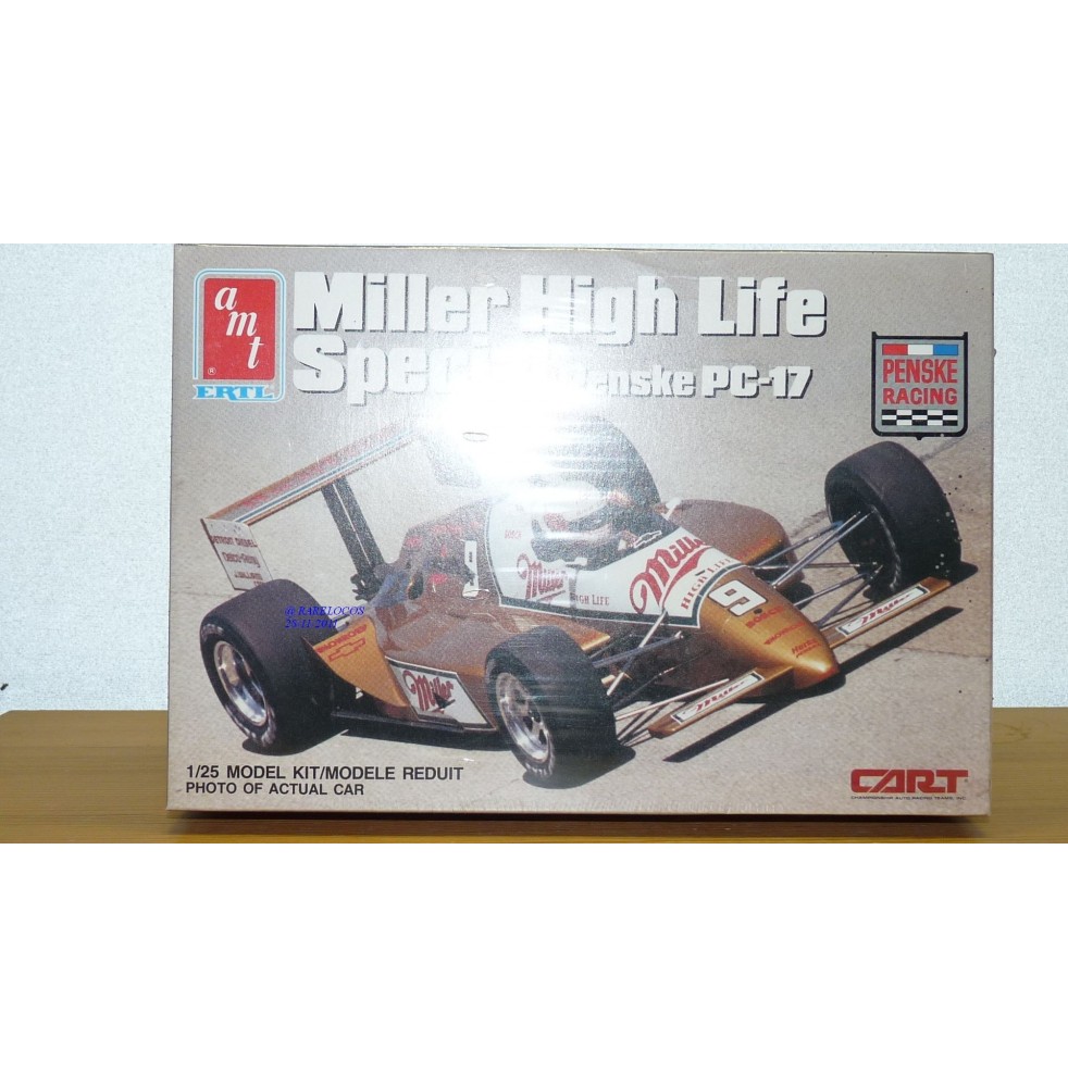 AMT 6881 PENSKE PC-17 MILLER HIGH LIFE  1/25  BO