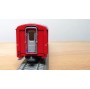 BEMO  3253 127 , voiture unifiée 1 ère série de 2 ème classe type B  N°: 2317 Arosa  RhB  BO