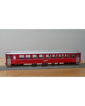 Voiture métallique à portes centrales AB 1157 Rhb BO