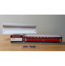 BEMO  3253 127 , voiture unifiée 1 ère série de 2 ème classe type B  N°: 2317 Arosa  RhB  BO